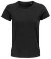 03579 Lds Pioneer SOL'S Ladies Pioneer Organic T-Shirt Deep Black colour image